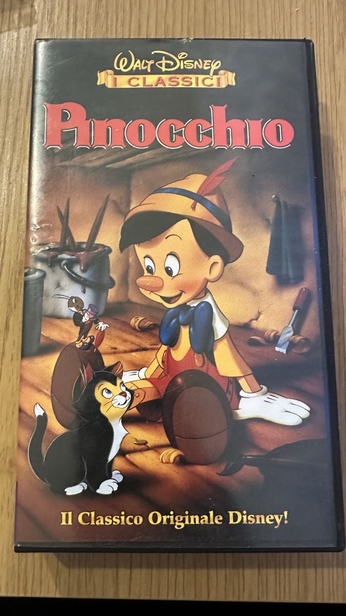 Tutti i VHS: Vhs pinocchio – Usato da lausanne venduto da Blera1987