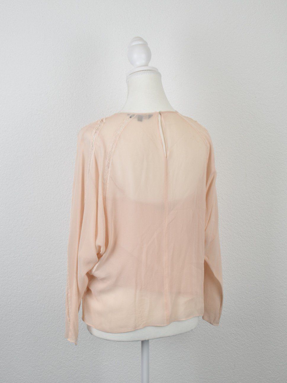Tara Jarmon Blusen: Tara Jarmon Seidenbluse, Gr.36, nude-rosa – Gebraucht aus Nürensdorf von 2ND_STORY 1