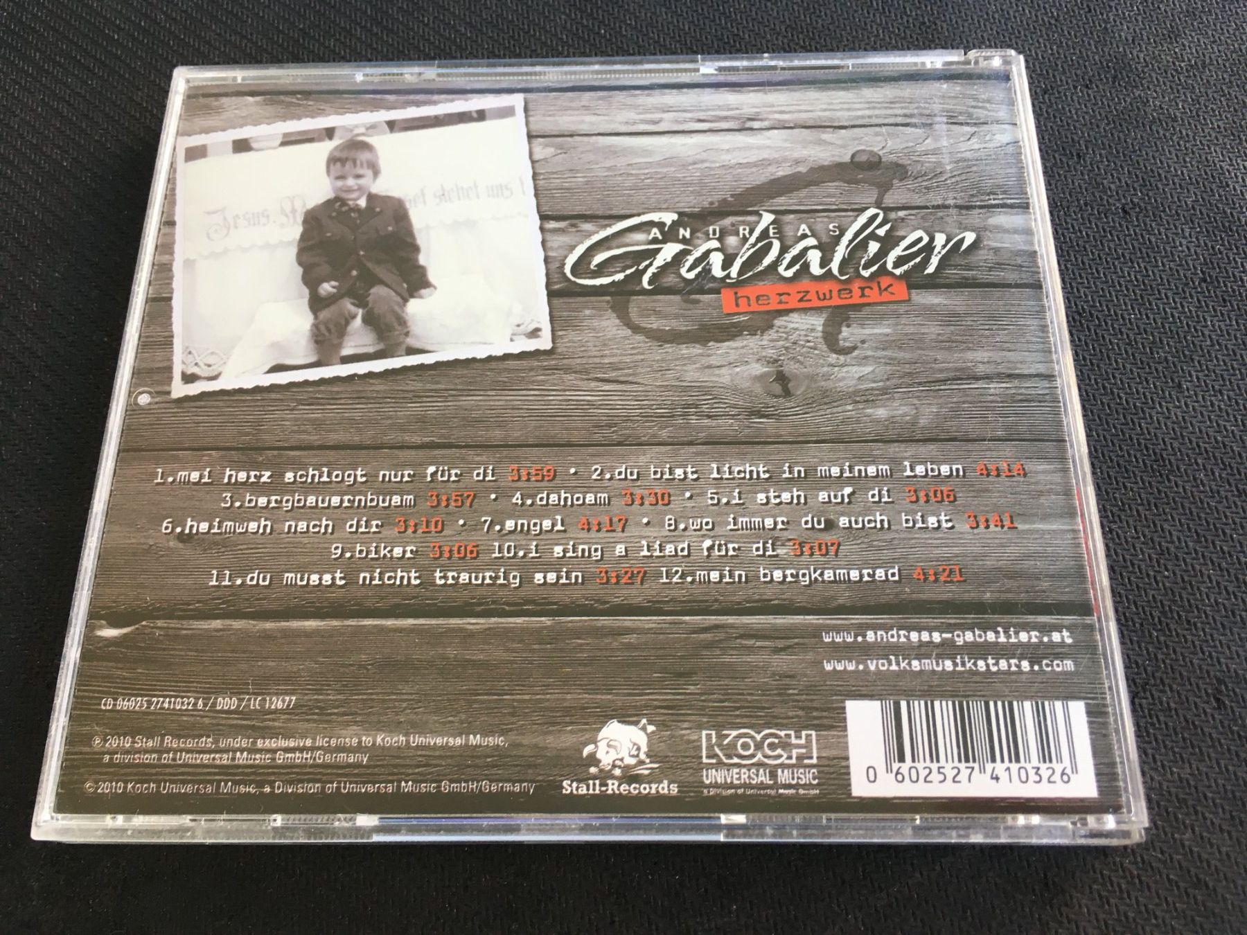 CD: Andreas Gabalier - Herzwerk -CD- – Usato da St.Gallen venduto da MedienJoe 2