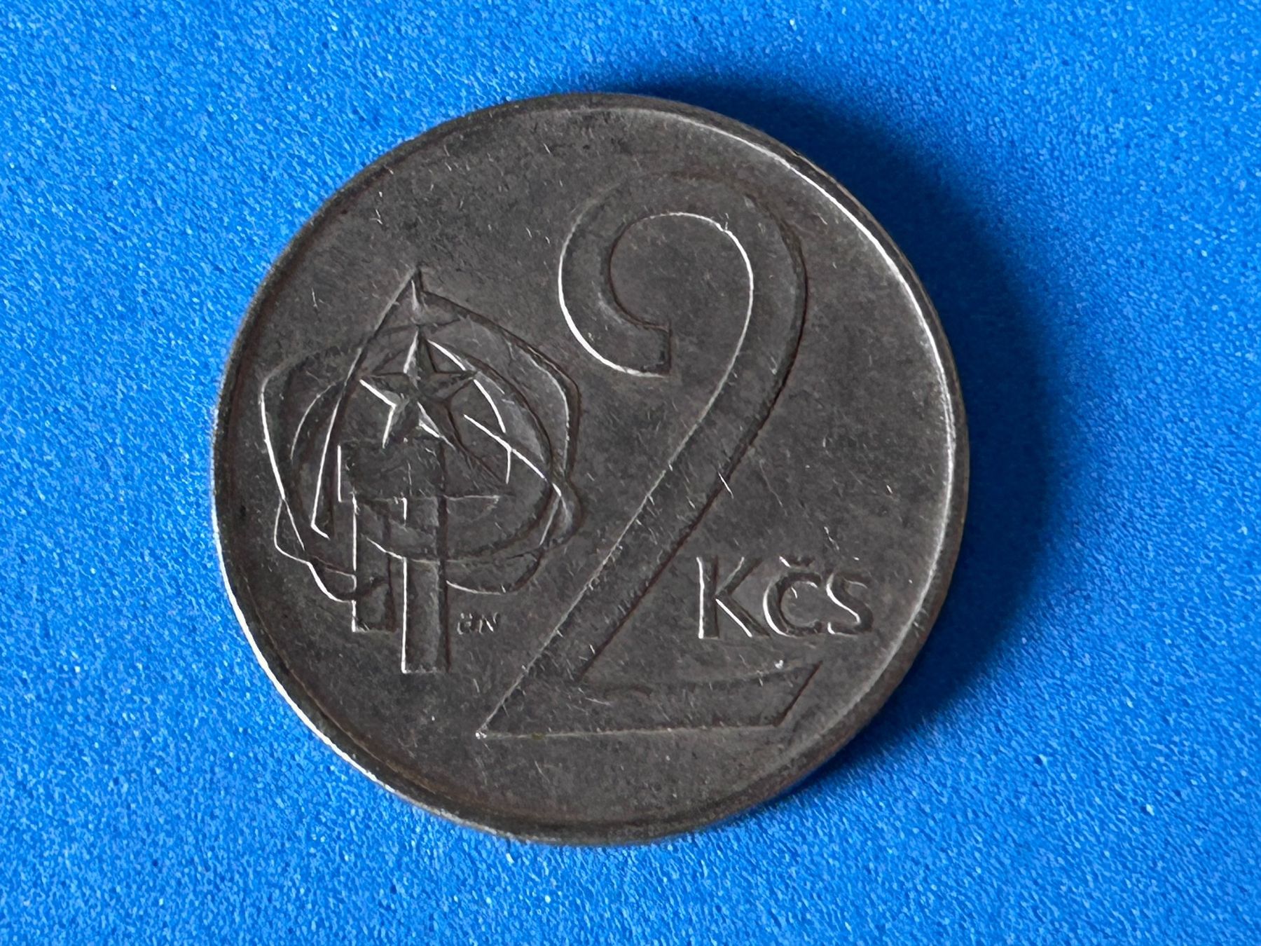 Tutti le monete: Czechoslovakia - 2 Koruny 1974 – Usato da Corcelles NE venduto da AJKader 4