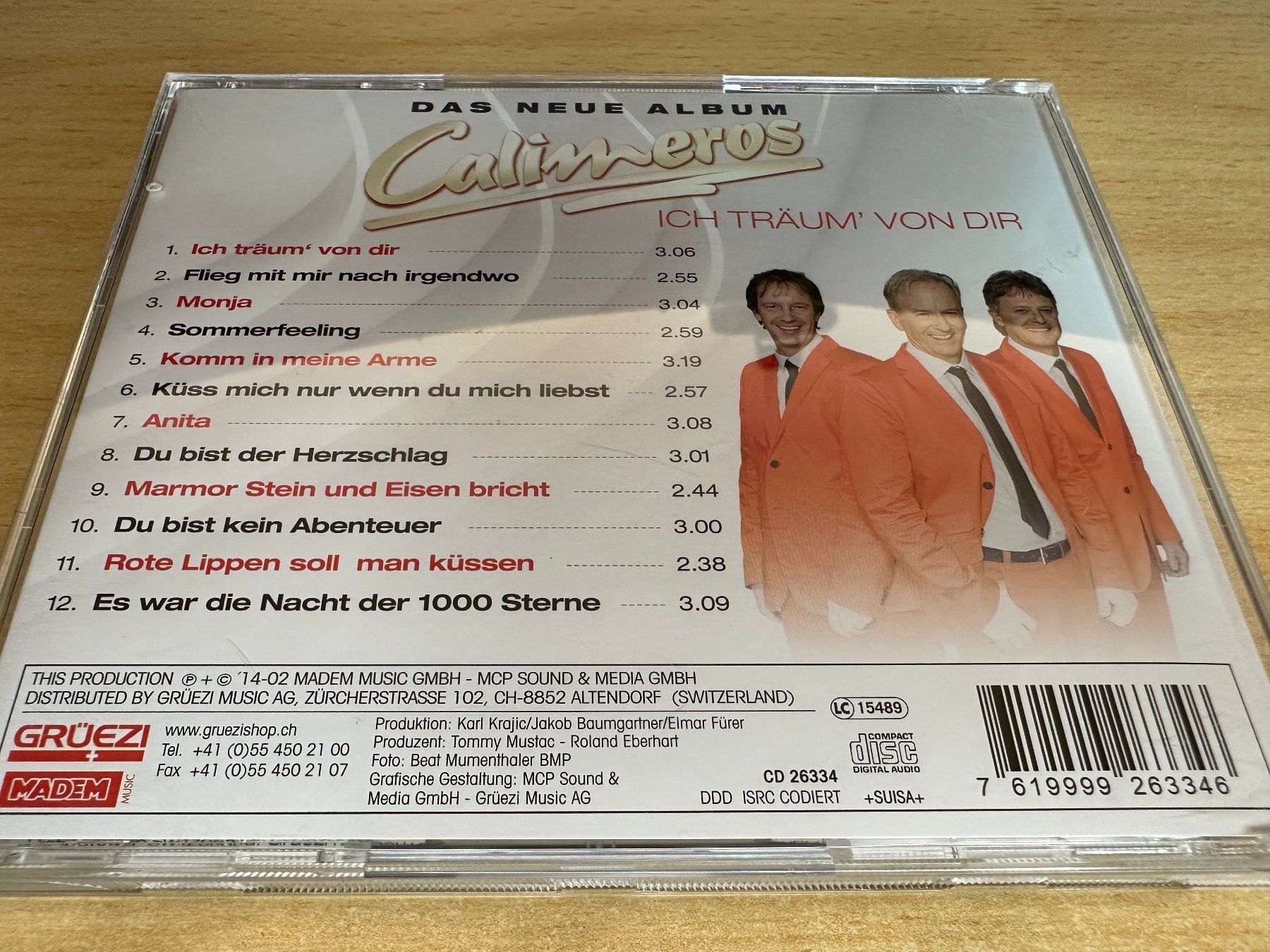 CD: Calimeros - Ich Träum' Von Dir – Usato da Rikon im Tösstal venduto da Alpenmutz 1
