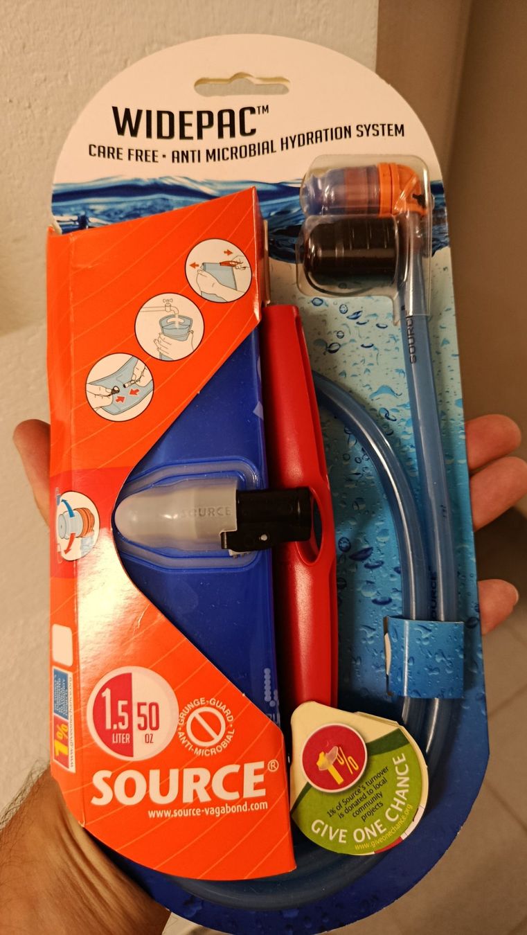Zaini: SOURCE Widepac Trinksystem 1.5L neu – Nuovo e nell'imballaggio originale da Wallisellen venduto da Stiarsas 1