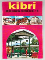Kibri 1974 1975 Modelleisenbahn Katalog Vintage Spielzeug