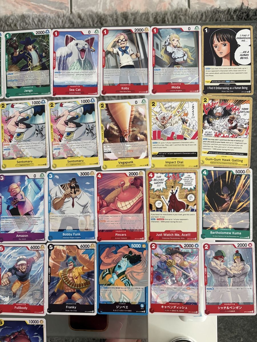 Bandai Carte collezionabili: One Piece Card Game OP 14+OP15 Bulk Karten – Nuovo (secondo la descrizione) da Galgenen venduto da Miachelle 3