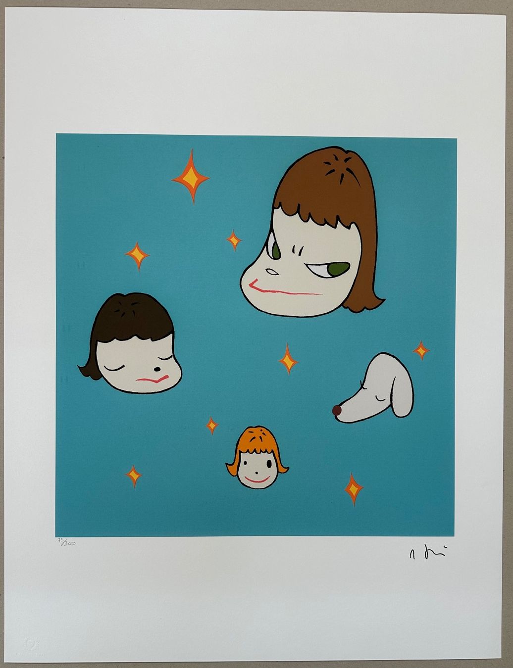 Dipinti: Yoshitomo Nara: Star Island 75/300 – Nuovo (secondo la descrizione) da Meilen venduto da Smgdesign