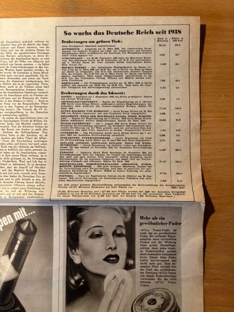 Riviste & Magazine: Beilage Schweizer Illustrierten Anfang 1945 – Usato da Seon venduto da retep012 1