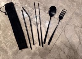 To-Go Besteckset mit Tasche