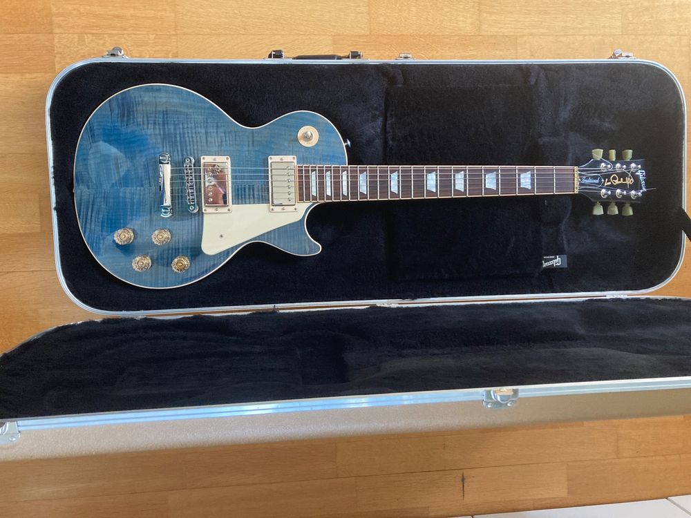 Gibson Les Paul Traditional 2015 Ocean Blue (Gebraucht) in Zürich für ...