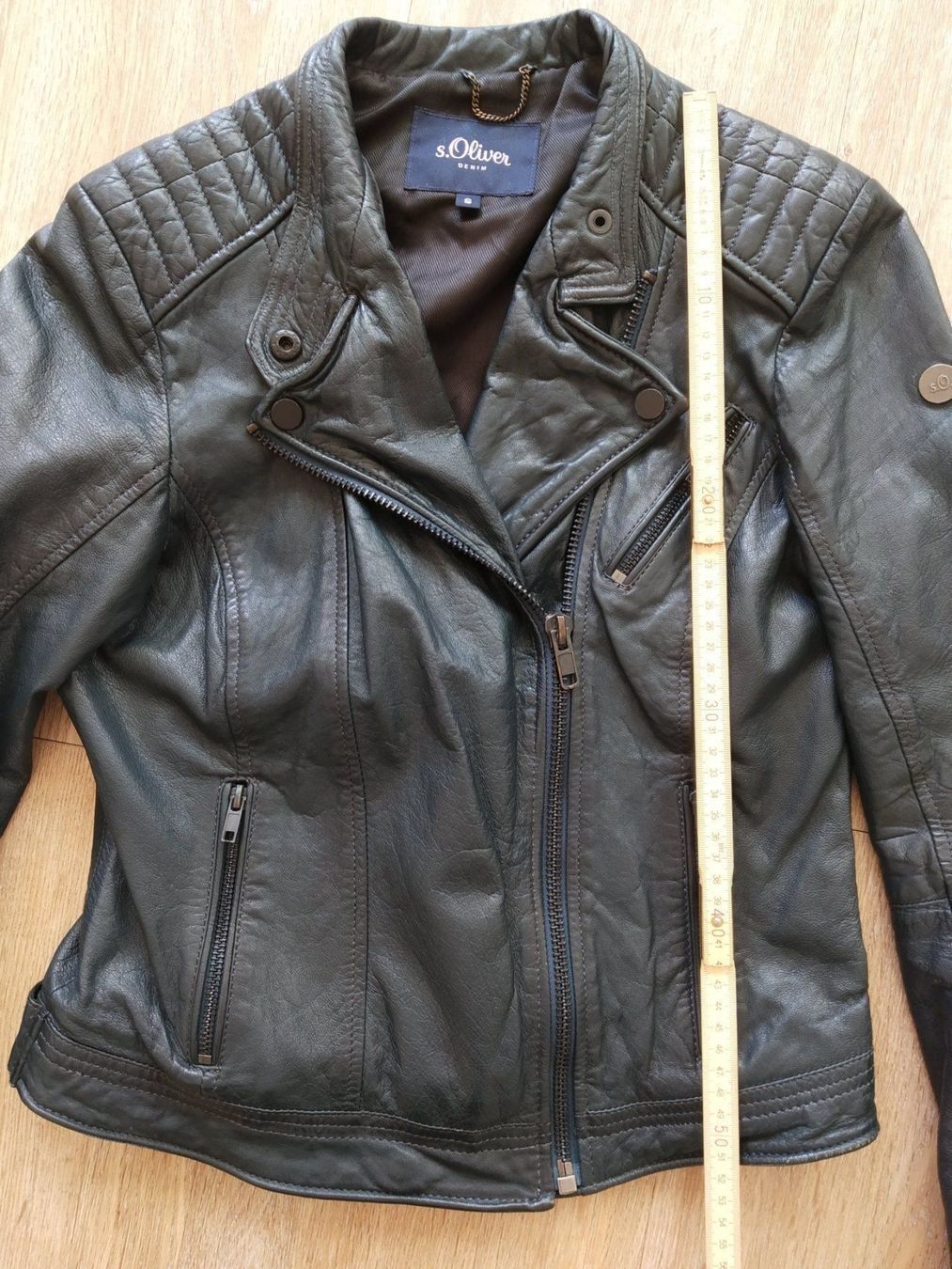 S.Oliver Jacken: Lederjacke S.Oliver S 36 100% Leder – Gebraucht aus Zürich von Julia0123 2
