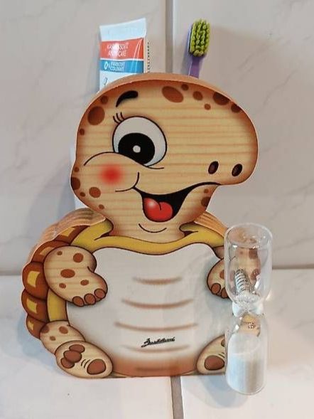 Supporti a parete: Schildkröten-Zahnbürstenhalter von Bartolucci – Usato da Münchenstein venduto da Bouba3