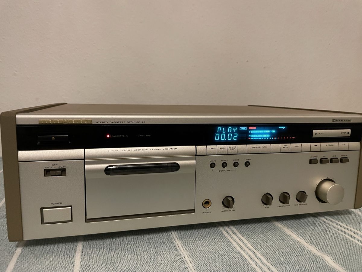 Marantz Lettore multimediale & Streamer: Marantz SD-72 3 HEAD High End Kassettendeck – Usato da Zürich venduto da beli_30 1