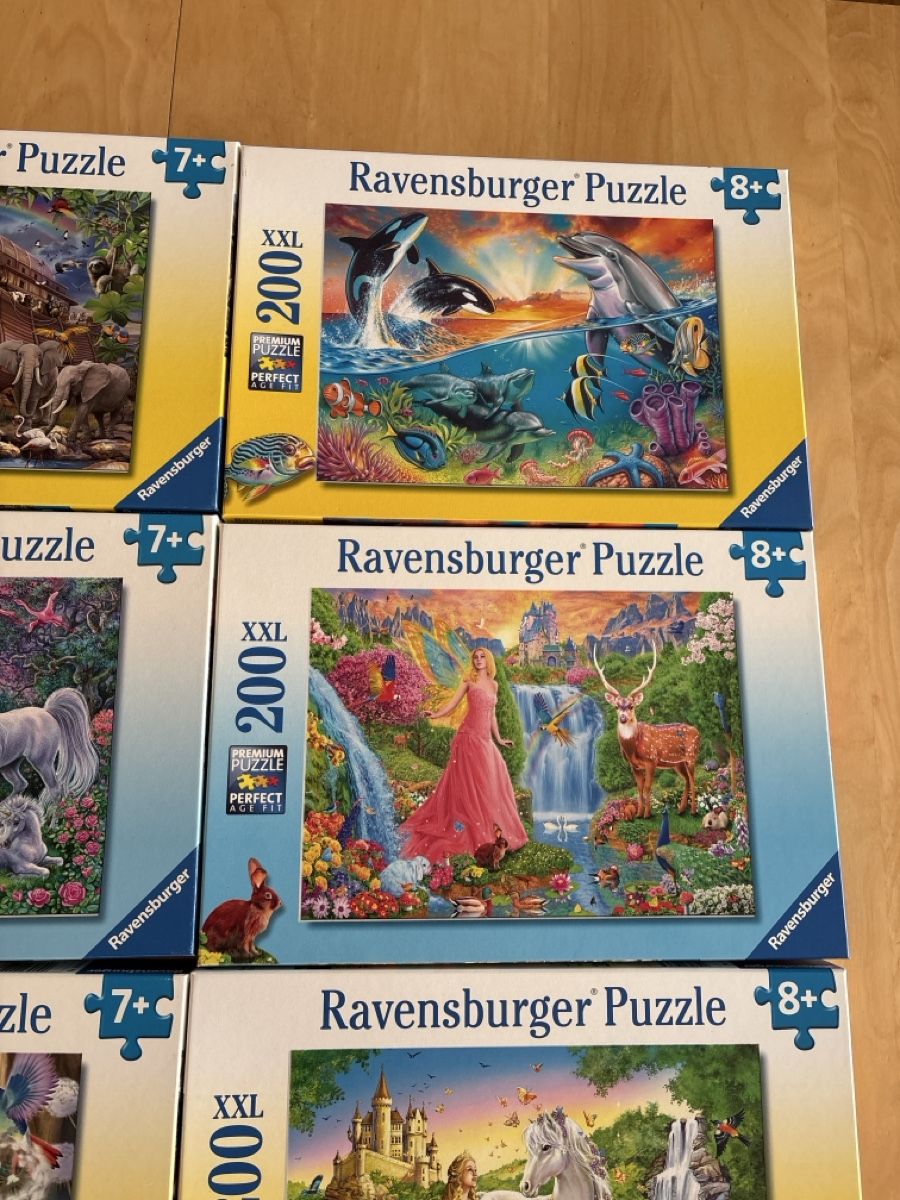 Ravensburger Puzzles: 6 RAVENSBURGER Puzzle 7/8 Jahre – Gebraucht aus Schaffhausen von Flellyti 2
