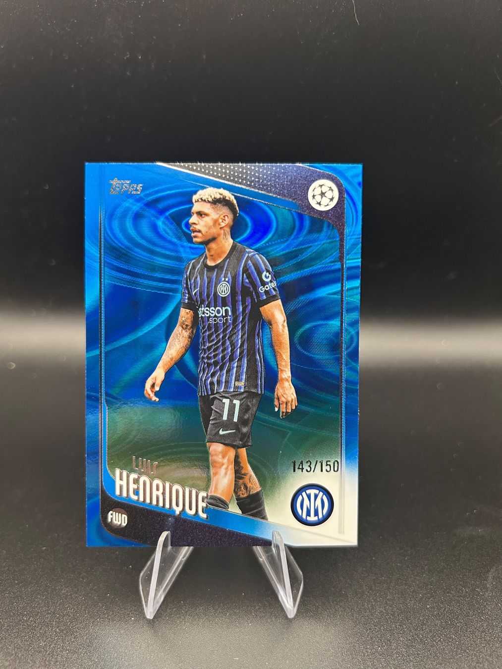 Topps Carte collezionabili: TOPPS UCC Flagship 25/26 - Luis Henrique - Inter 143/150 – Usato da Zürich venduto da sfr_77p9