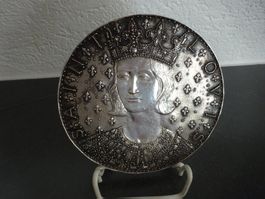 Alte Saint Louis Medaille / D 10, 3cm Rarität!