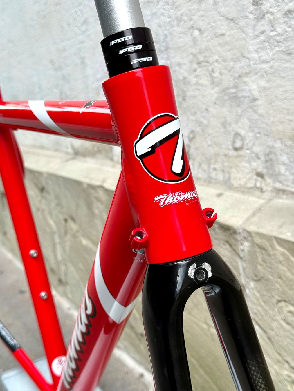 Thömus Ersatzteile: THÖMUS SLIKER Alu Rennvelo Rahmen XS Carbon Gabel TOPZ. 2605 – Gebraucht aus Luzern von bikeandbeltcom 2