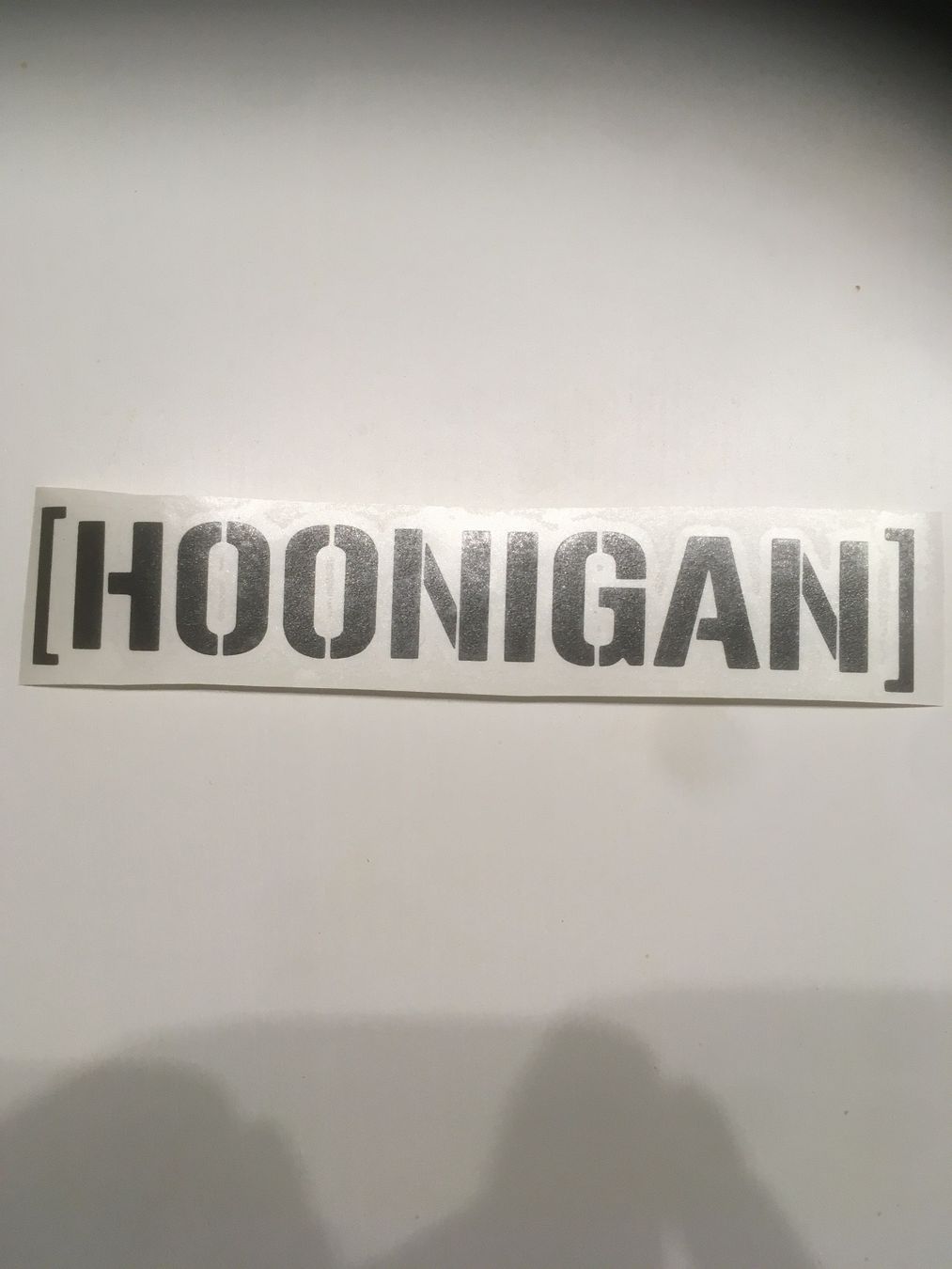 Sticker: Hoonigan Aufkleber in schwarz – Nuovo e nell'imballaggio originale da Regensdorf venduto da Mischa88