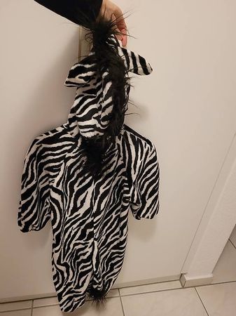 Fasnachtskostüm Zebra, Grösse ca. 2-3 Jahre 