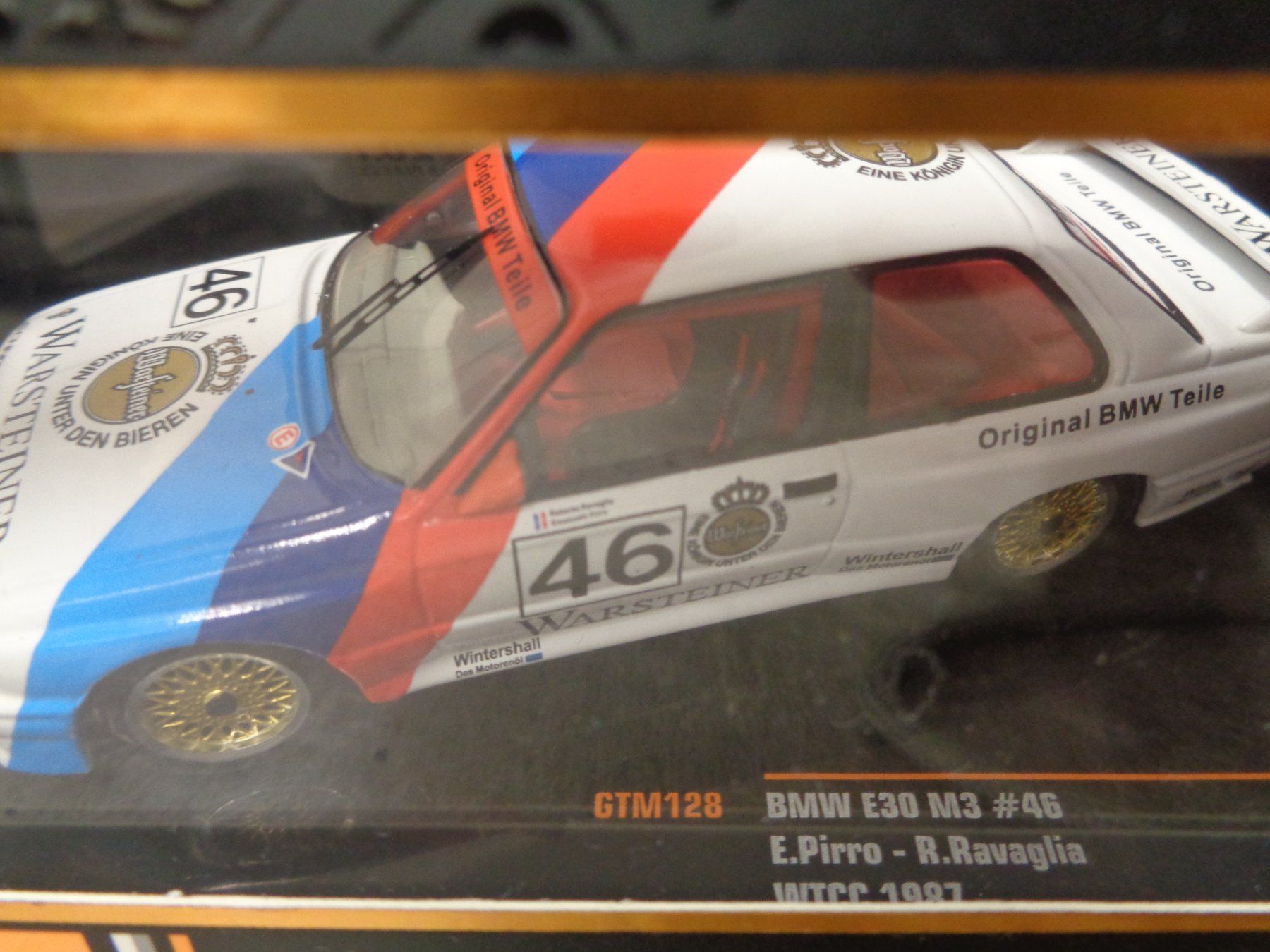BMW Modellini d'auto: Ixo 1:43 BMW M3 E30 WTCC 1987 – Nuovo e nell'imballaggio originale da Reconvilier venduto da rallycar 1