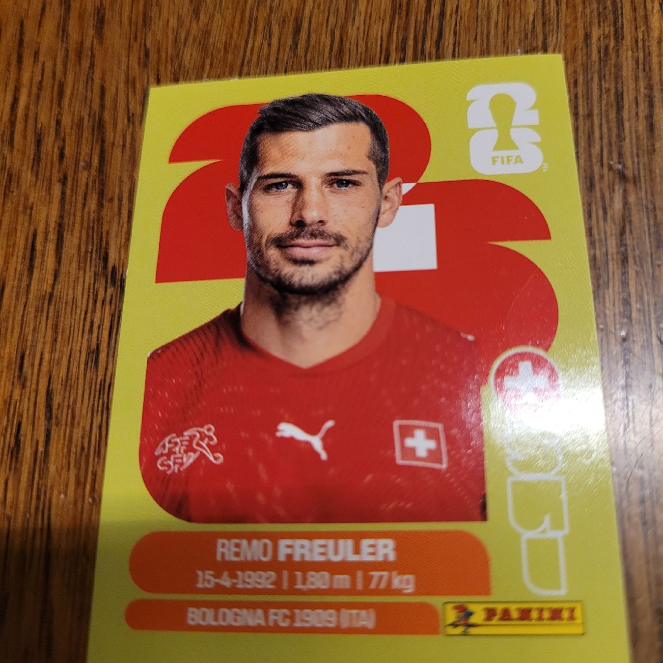 Panini Sammelbilder & Trading cards: Panini 26 FREULER – Neu (gemäss Beschreibung) aus Winterthur von Flomal