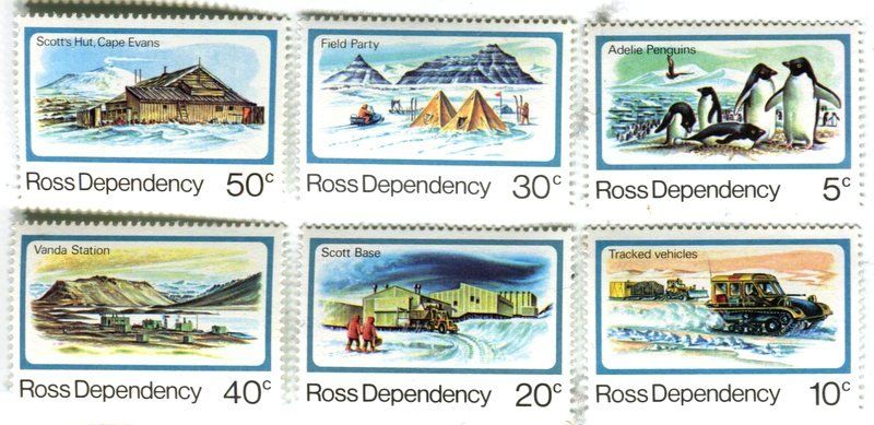 Tous les timbres: Briefmarken "Antarktis". Ross-Nebengebiet – Neuf avec emballage d'origine à Basel par Butsch5