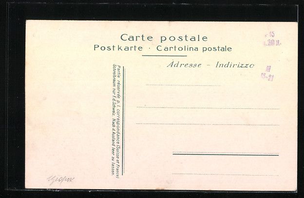 Cartoline postali: AK Gotthard-Express, schweizer Eisenbahn – Usato da Berlin venduto da bartko-reher 1