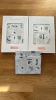 2x Christian Fischbacher Bettwäsche Set, Satin Stamps, NEU!