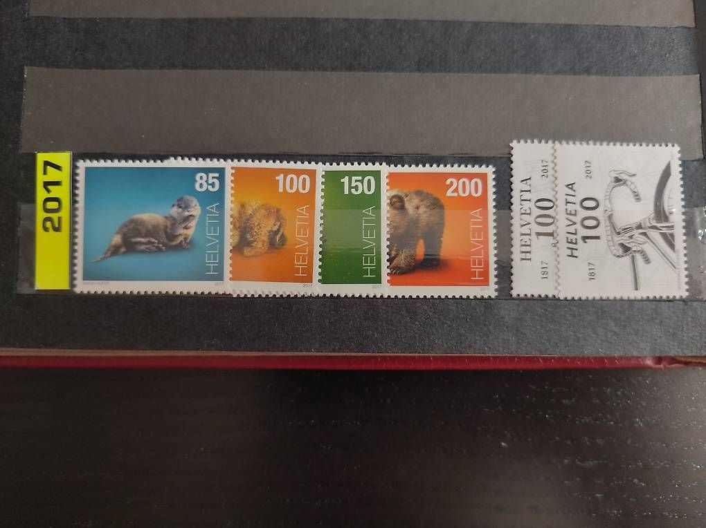 Tutti i francobolli: Jahresserie 2017 Post Briefmarken postfrisch – Usato da Wohlen AG venduto da gnabbr 1