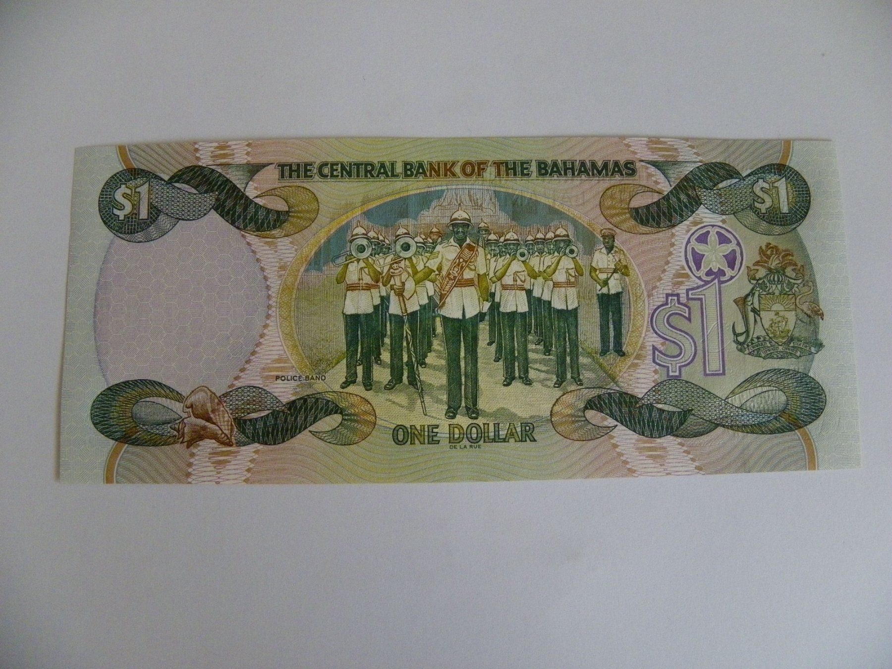 Banconote: Bahamas 1 Dollar 2001, P-69, UNC – Nuovo (secondo la descrizione) da Untersiggenthal venduto da Gas61 1
