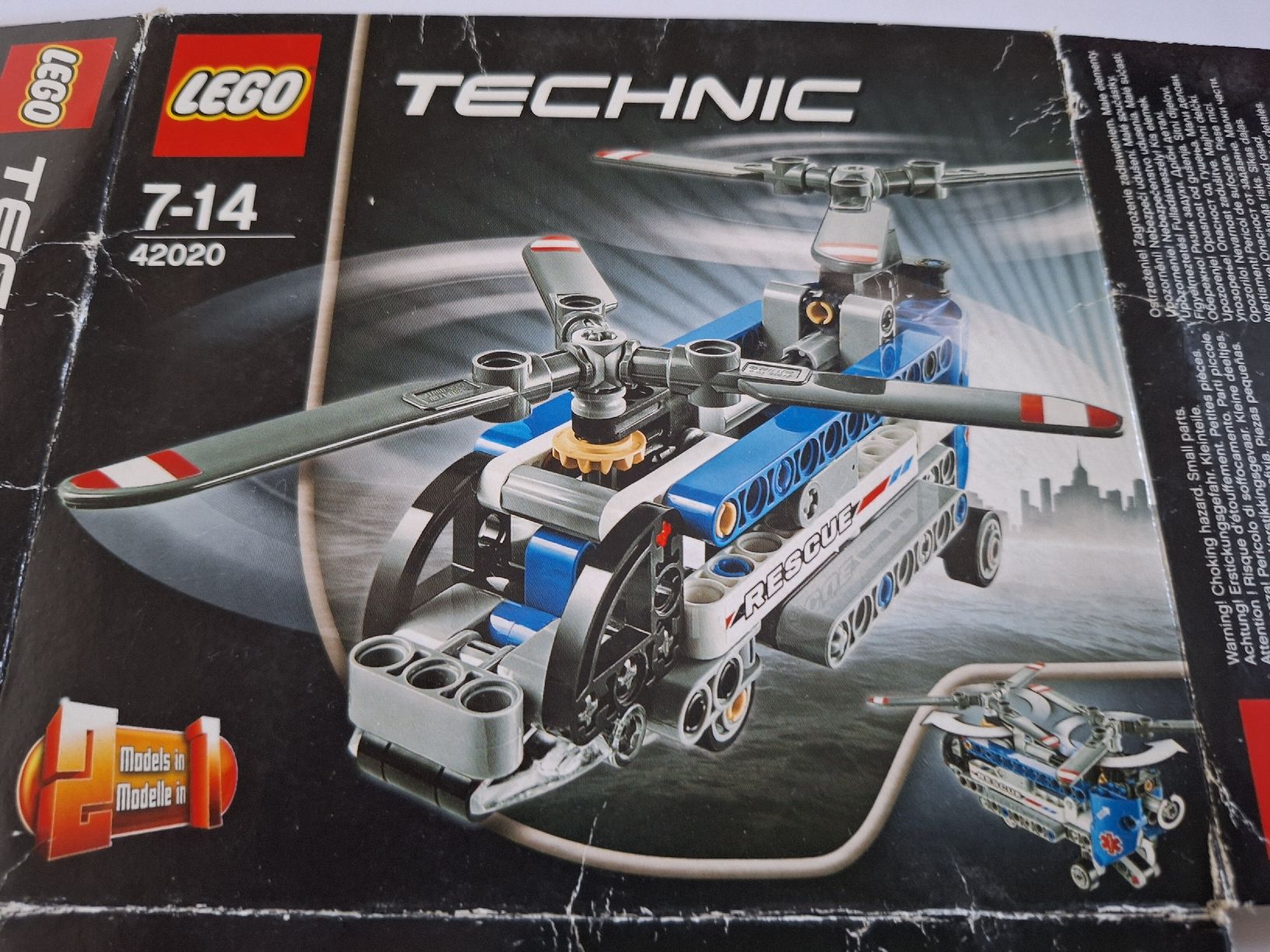Lego Giocattoli: Lego Technic, Twin Rotor Helicopter – Usato da Flüh venduto da van_7vdl