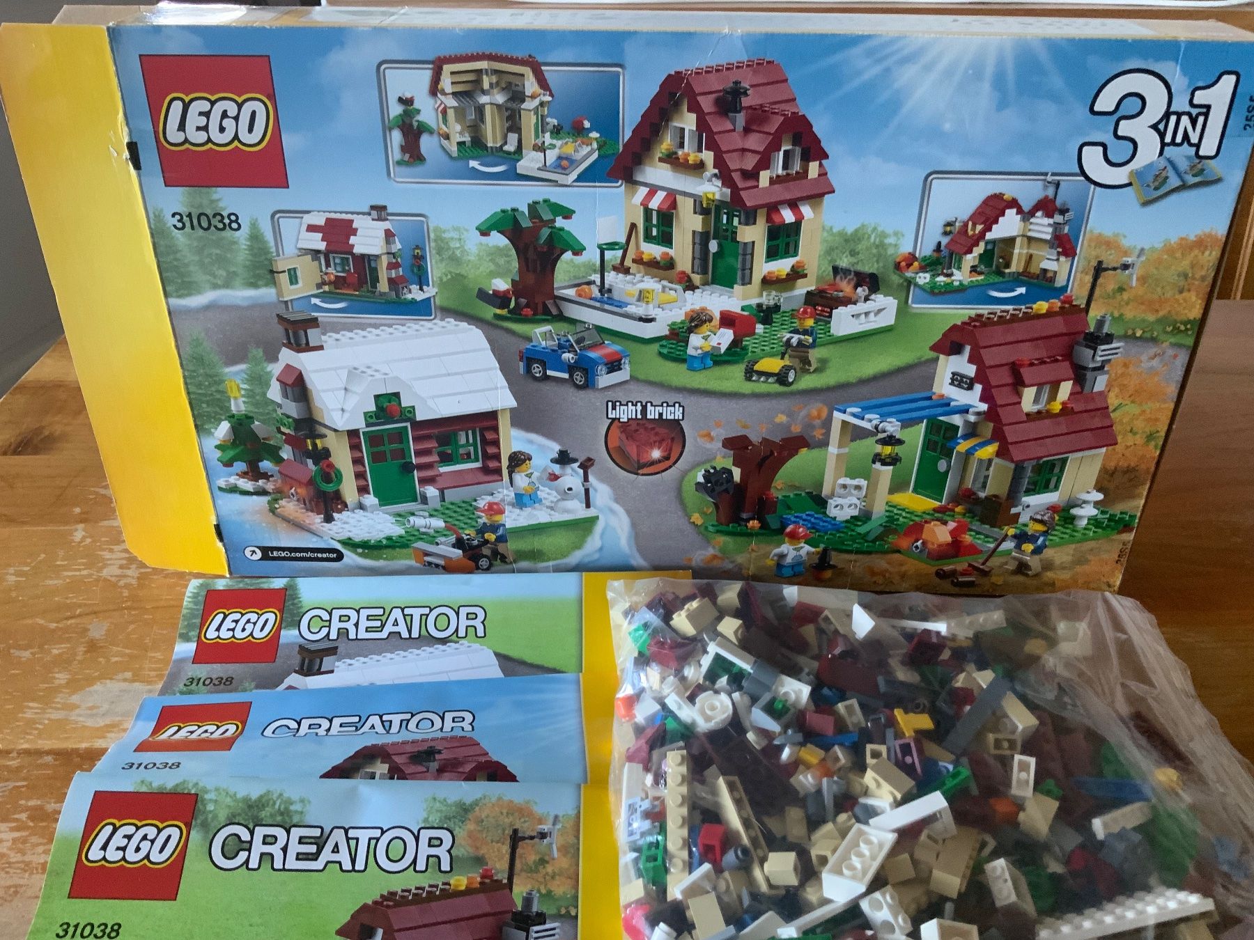 Lego Giocattoli: LEGO Creator 31038 Wechselnde Jahreszeiten – Usato da Lanzenhäusern venduto da mfh05 1