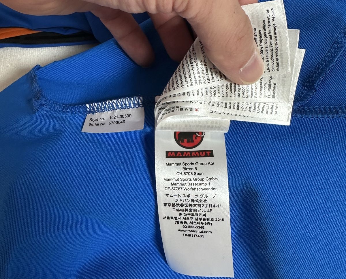 Mammut Hosen: Mammut hose Eiger G M/L – Neu und originalverpackt aus Maienfeld von tobeyl2020 2