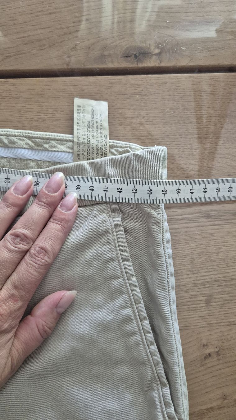 Massimo Dutti Pantaloni: Massimo Dutti Hose, Beige, Gr. 44, Regular Fit, Top! – Usato da Winterthur venduto da ann_7lxx 6