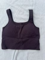 Sporttop H&M Grösse S in Schwarz