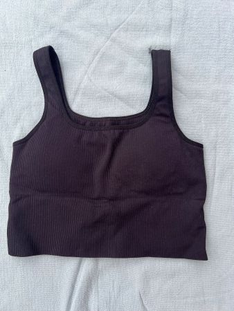 Sporttop H&M Grösse S in Schwarz