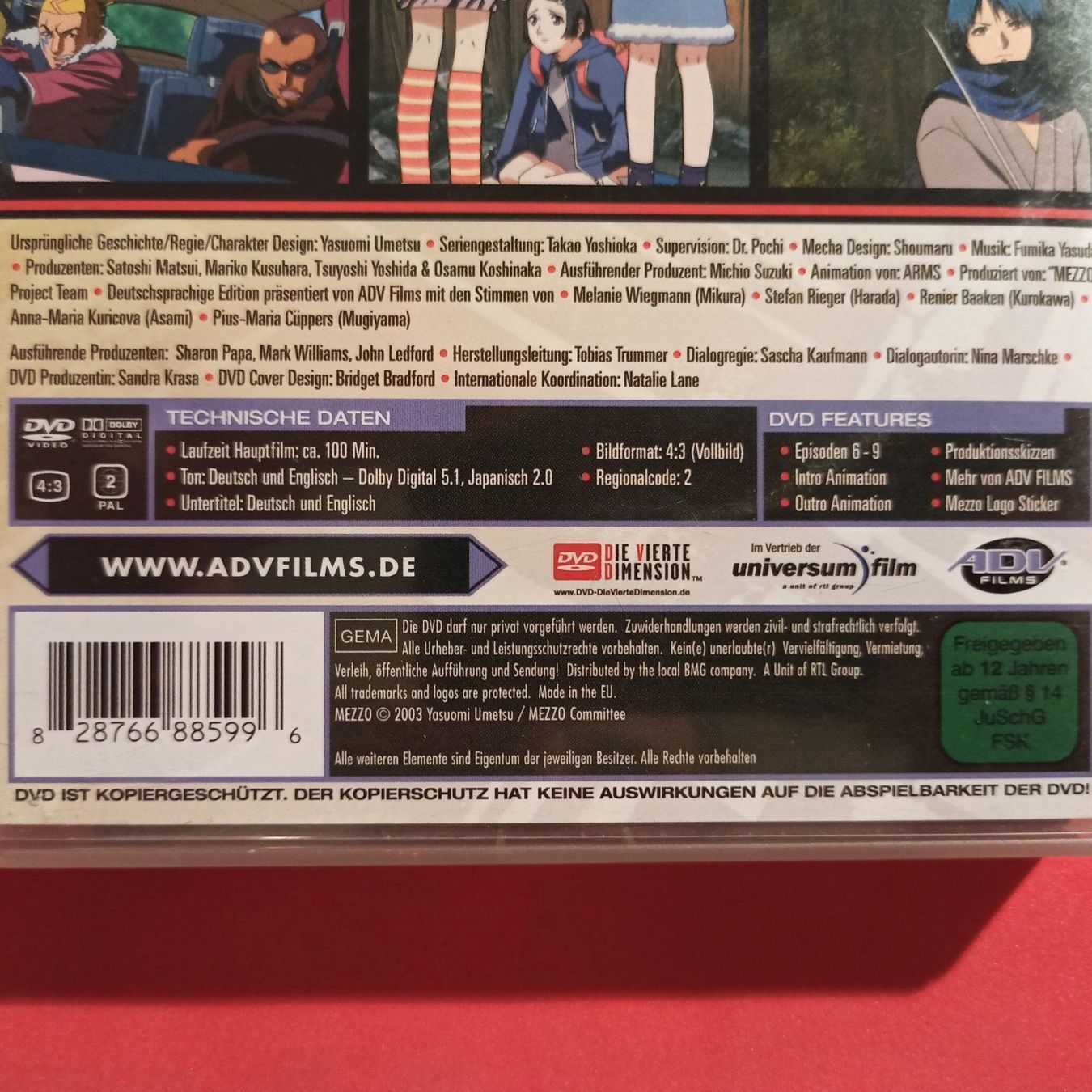 Tutti i DVDs: Mezzo - Vol. 2 – Usato da Dübendorf venduto da kb86_MOVIE 2
