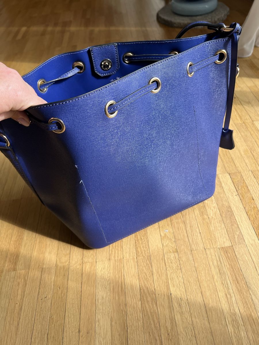 Borse: Königsblaue Beuteltasche – Usato da St. Gallen venduto da Mokki2014 5