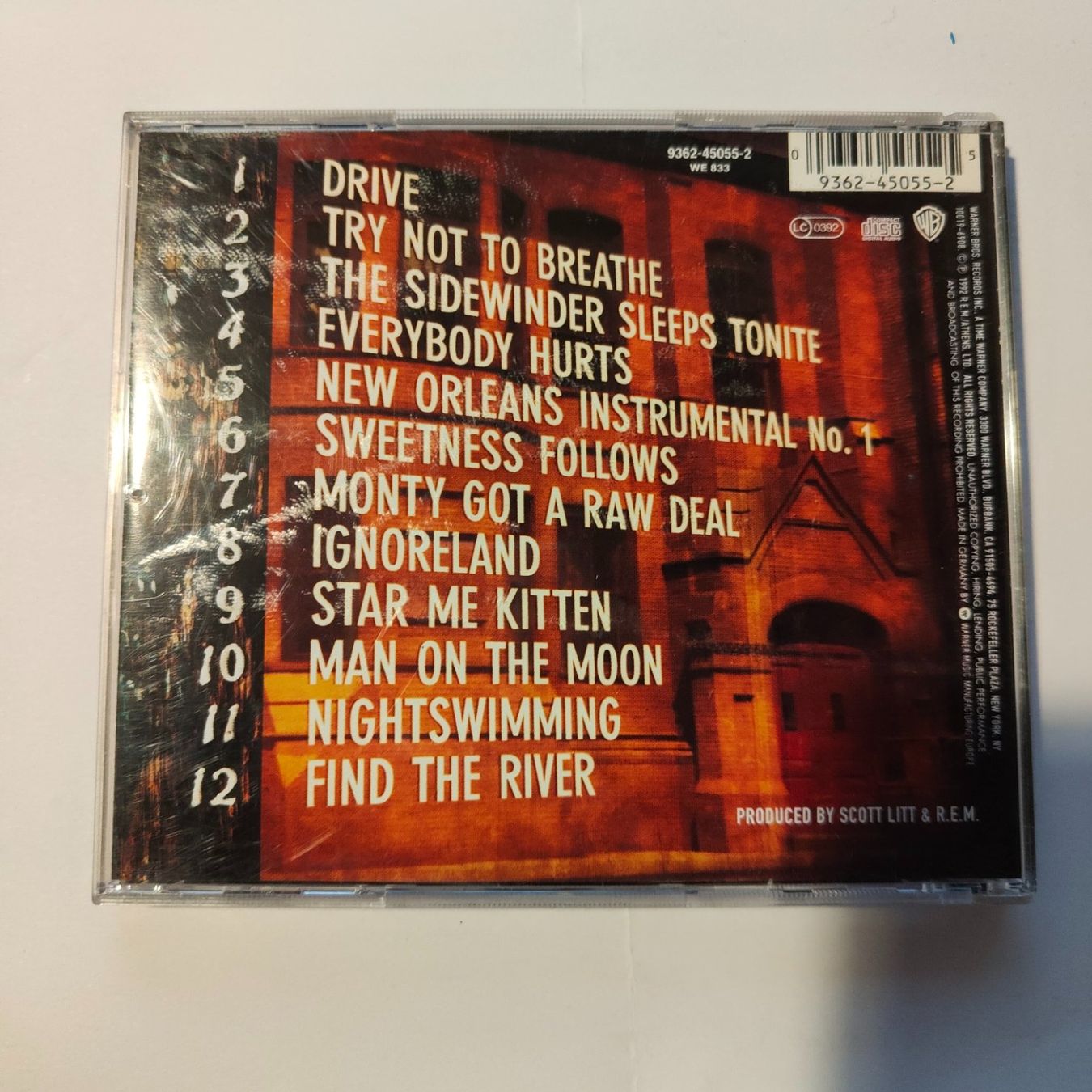 CD: REM "Automation for the people" – Usato da Winterthur venduto da Heftith 1