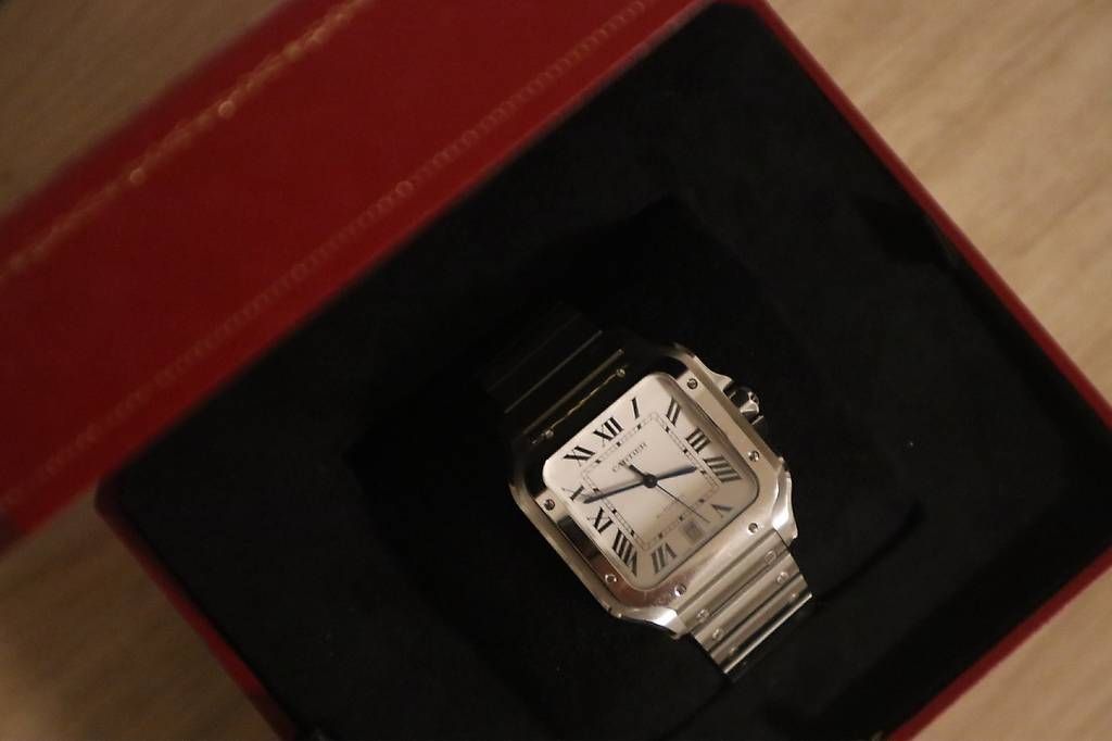 Cartier Montres: Cartier Santos Full Set🔥 – D'occasion à Hombrechtikon par Alphex_Time 2