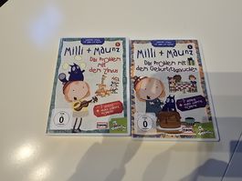 2 DVDs Milli und Maunz, gebraucht, guter Zustand