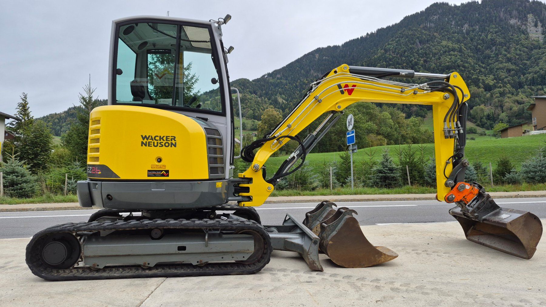 Wacker Neuson Escavatori: Bagger Raupenbagger Wacker Neuson EZ26 Ab Service – Usato da Schüpfheim venduto da grischa01 1