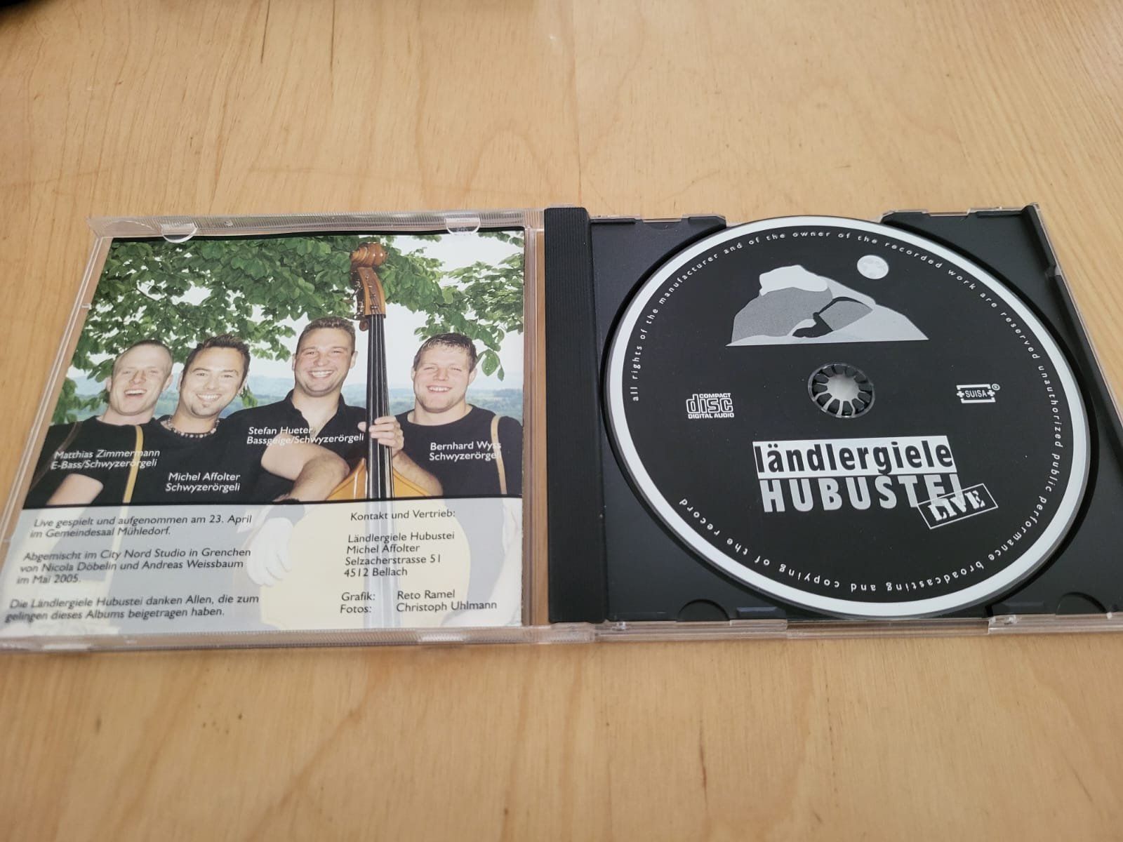CDs: Ländlergiele Hubustei Live CD – Gebraucht aus Urnäsch von Rteppich 2