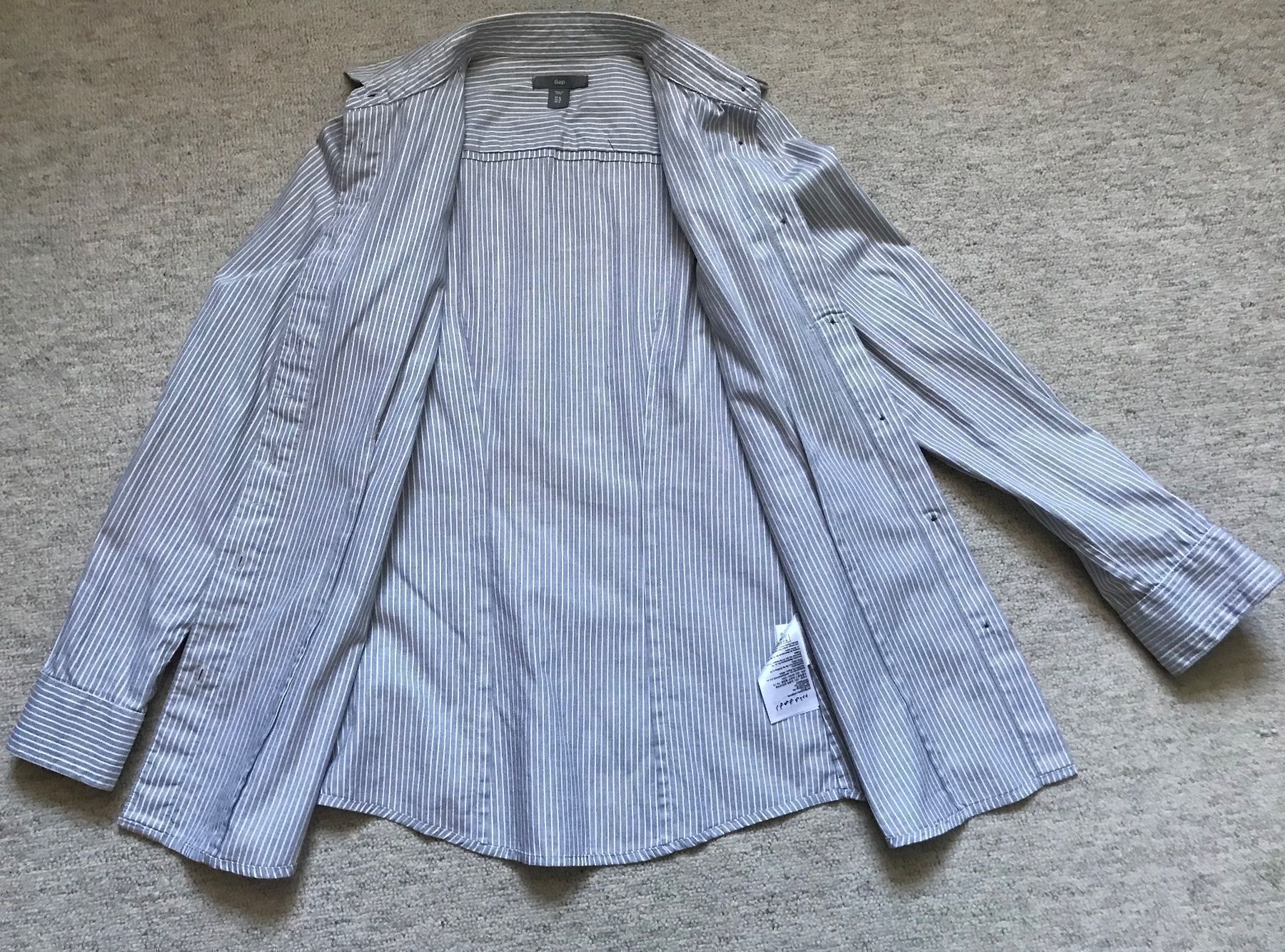 Gap Camicette: Chemise Vintage" Gap" Hemd 36 grau – Usato da Echandens venduto da pepite30 6
