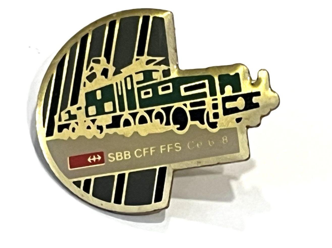 SBB/CFF/FFS Placchette & Badge: Pin SBB Lokomotive Ce 6 8 – Usato da Kriens venduto da TSCH1