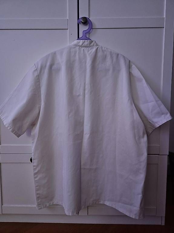 Camicette: Blouse blanche à manches courtes – Usato da Sion venduto da isa_line02 1