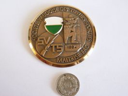 MEDAILLE DE TIR ENVOI EN SUISSE UNIQUEMENT !