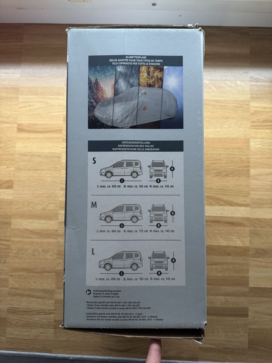 Tutti pezzi di ricambio auto: Autoabdeckung grösse S – Nuovo (secondo la descrizione) da St. Gallen venduto da Milex_91 1