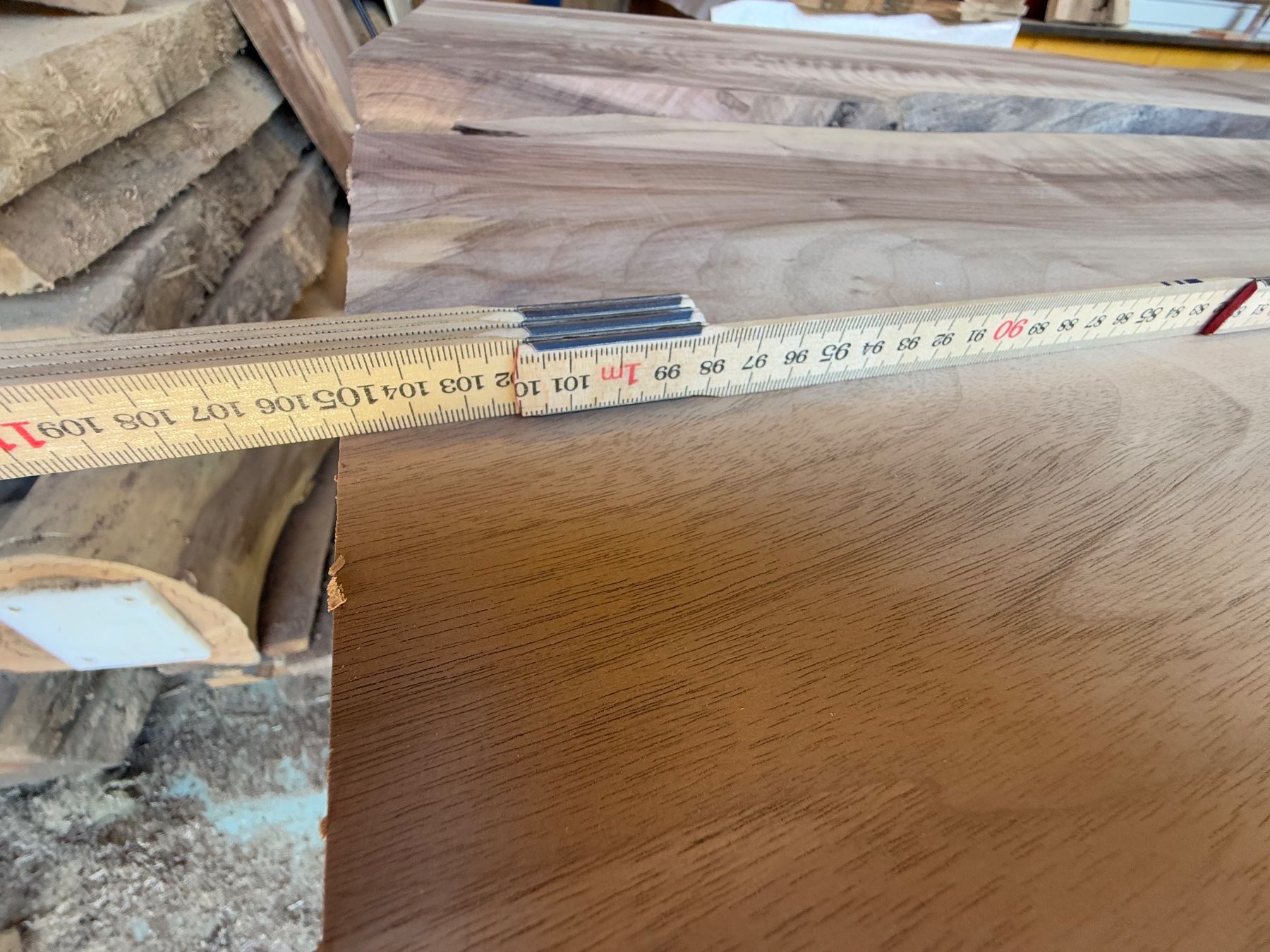 Articoli in legno: Nussbaum Brett gedämpft trocken – Nuovo (secondo la descrizione) da Holziken venduto da Timbergrizzly 3
