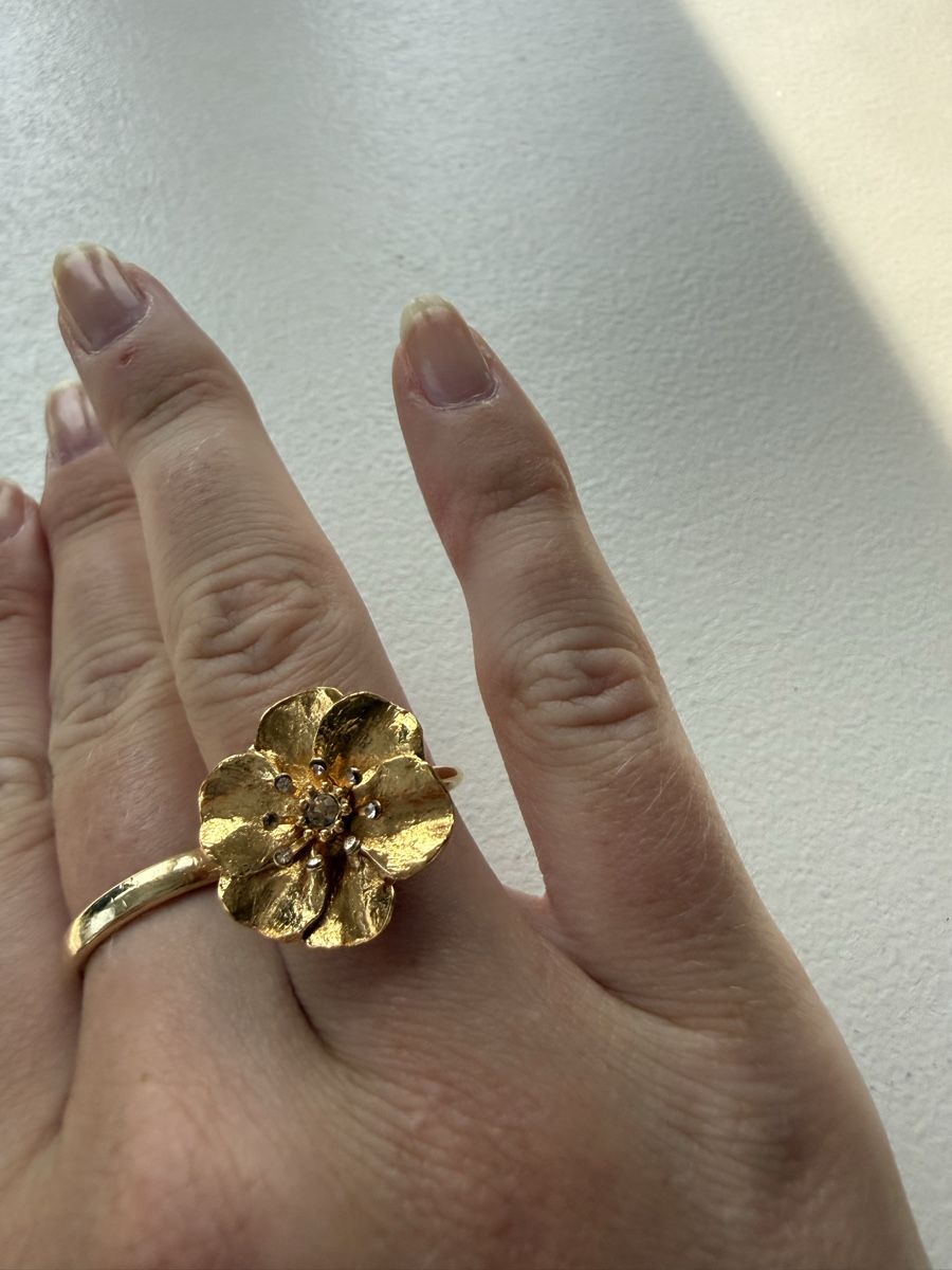 Ringe: Blumen goldener Ring  – Gebraucht aus Bottmingen von Itsclaire 5