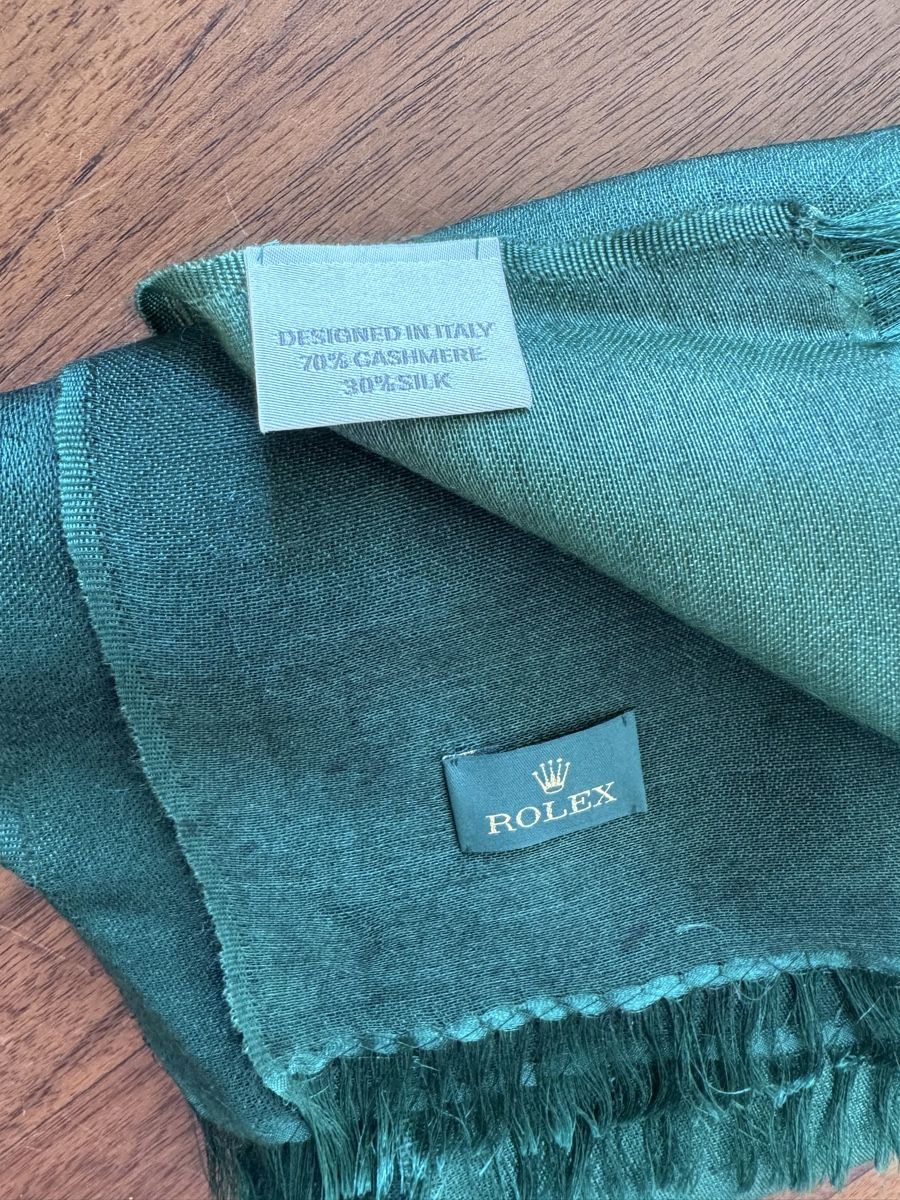 Rolex Foulard & Sciarpe: Rolex Cashmere Silk Pashmina  – Nuovo e nell'imballaggio originale da Küsnacht ZH venduto da jba_zcw7