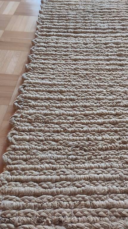 Tapis: Teppich aus Baumwolle und Jute – D'occasion à Meikirch par 1fabi7 2
